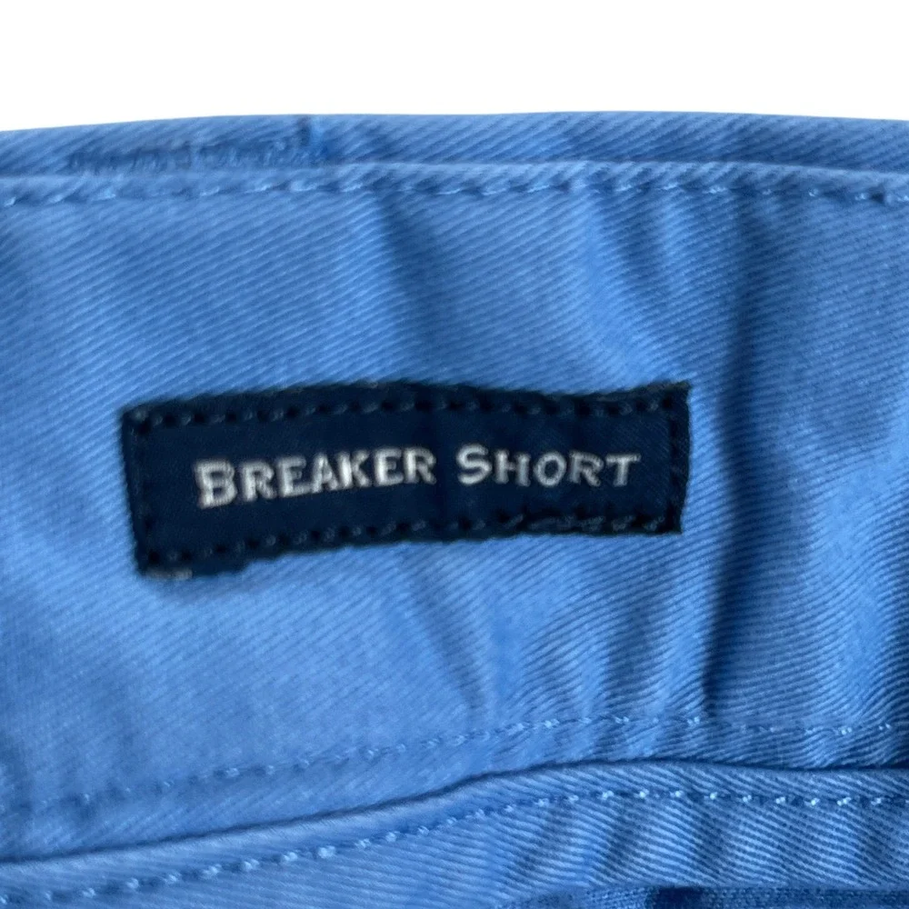 Vineyard Vines Breaker Shorts Mens 36 Blue Stretch Chino Golf Casual Preppy